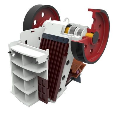 ميني و فشار بالا Extrusion جبهه سنگ شکن 55KW با خروجی بالا