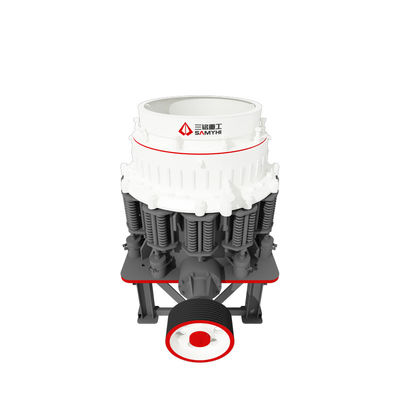 خردکن مخروط کارآمد 100T / H با پوشاک ریختن قطعات معدنی و معدن