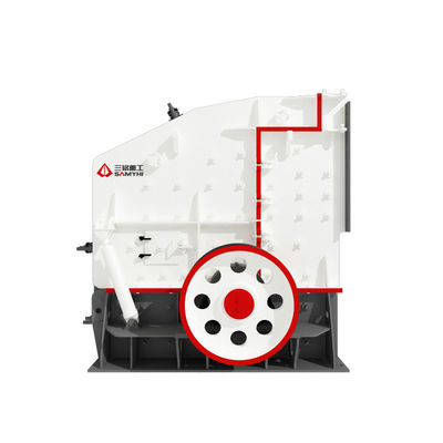 سنگ شکن دو اتاقی 150-700t / h برای تخلیه شیمیایی دانه دار 0-80 mm و مواد اسپندل 40Cr