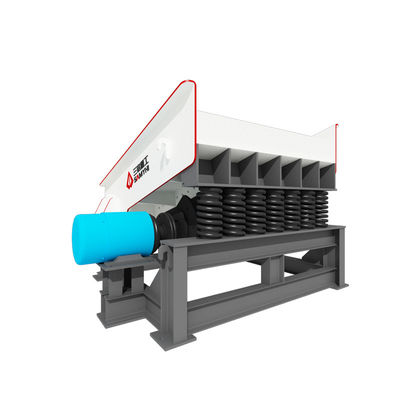 دستگاه فیدر تک شافت پایدار با ظرفیت پردازش 300 تن در ساعت