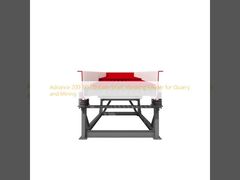 فیدر ارتعاشی دو شافت 200 TPH پیشرفته برای معادن و استخراج